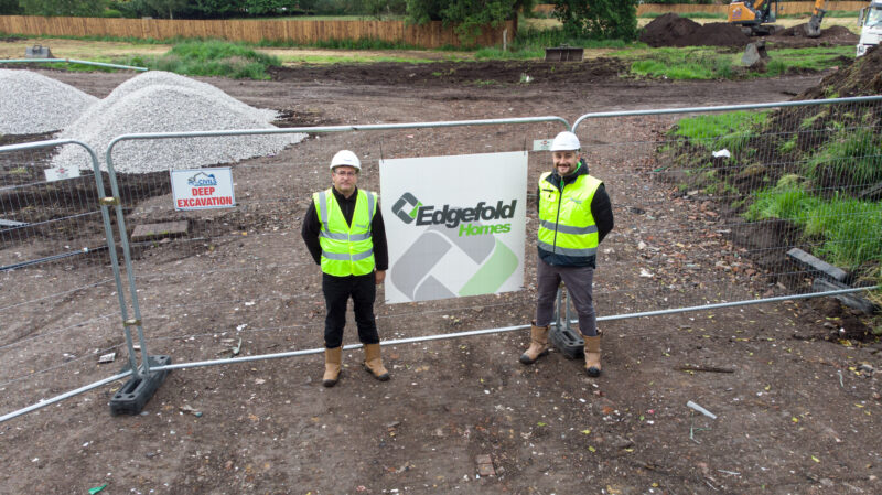 Edgefold Homes celebrates breaking new ground at Aston Thumbnail